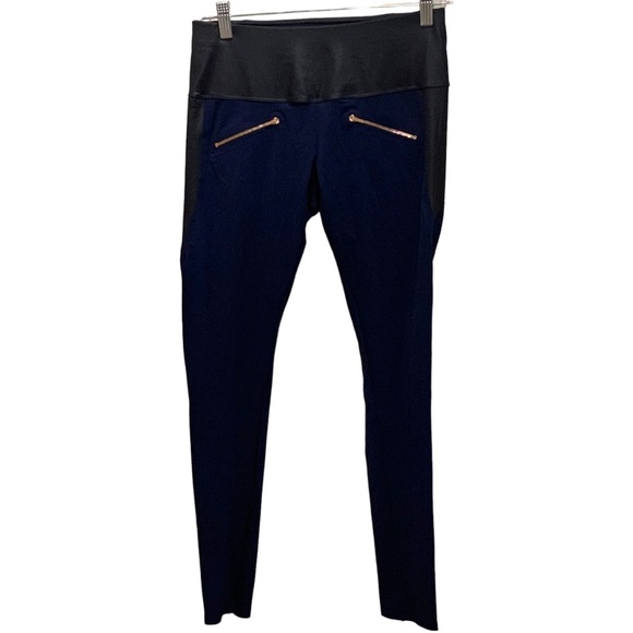 ADAY Throw And Roll Leggings in Navy Size Small - Picture 2 of 8